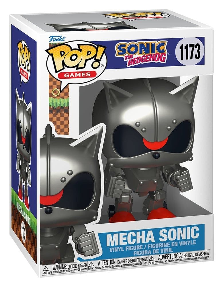 Mecha Sonic POP! Vinyl Figure 9 cm