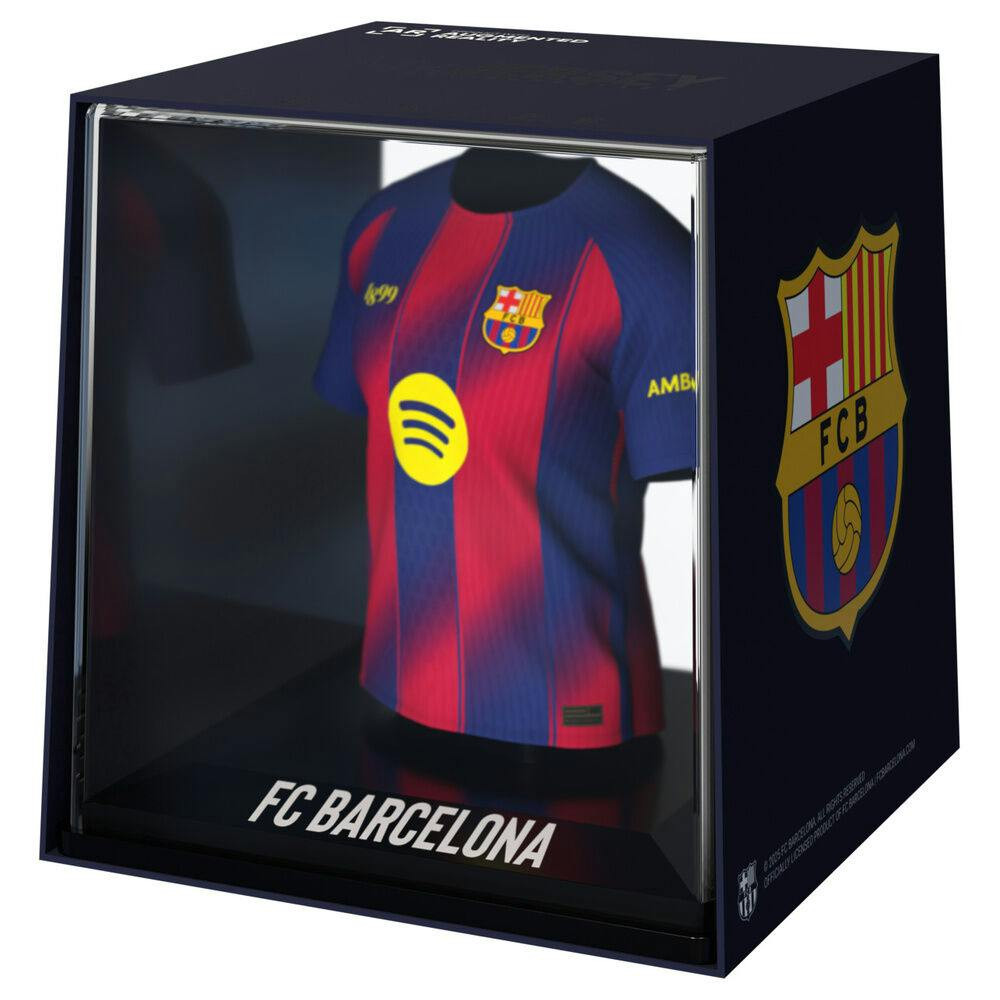 Figura de colección Camiseta FC Barcelona con estuche 9,5 cm alto 9,1 cm ancho