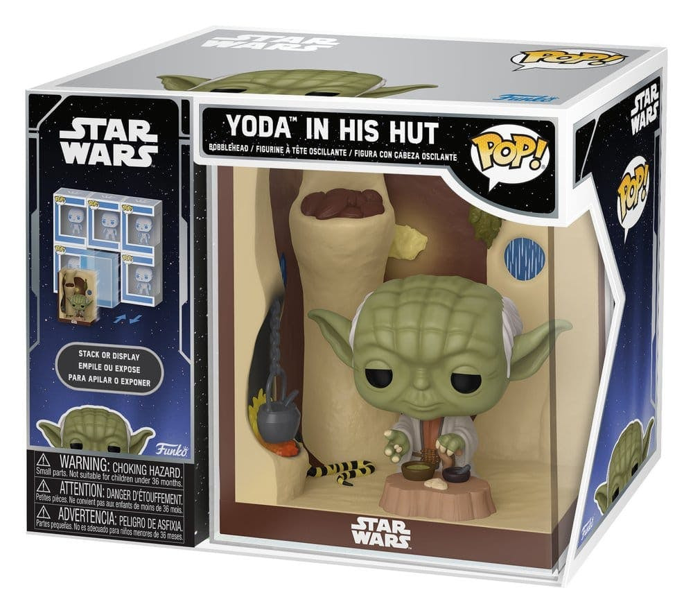 Figura POP Vinyl Star Wars Yoda's Hutt 9 cm