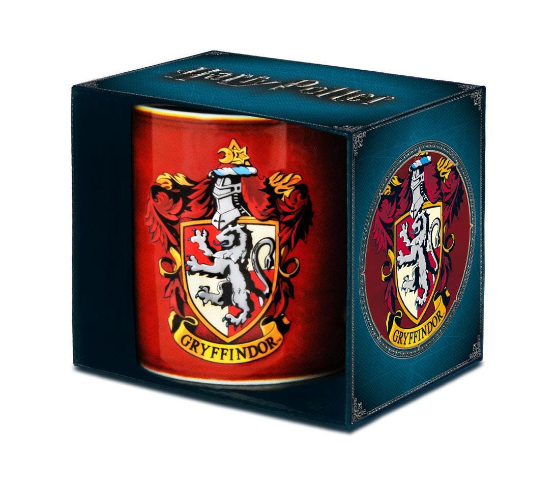 Taza Harry Potter Gryffindor de porcelana