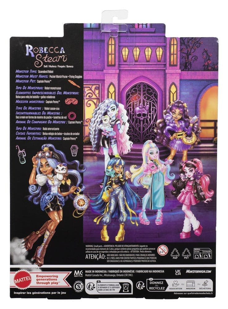 Muñeca Monster High Robecca Steam