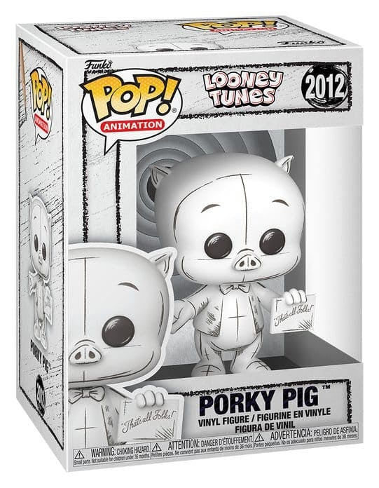 Figura POP Vinílica Porky Pig 9 cm