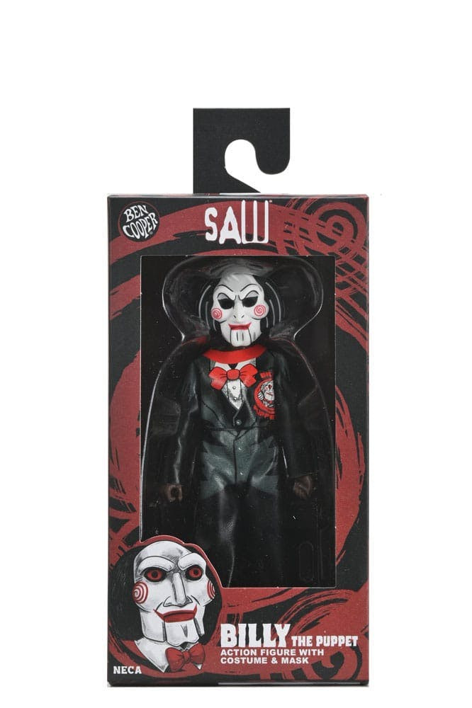 Figura de acción Billy the Puppet posable 15 cm estilo Ben Cooper