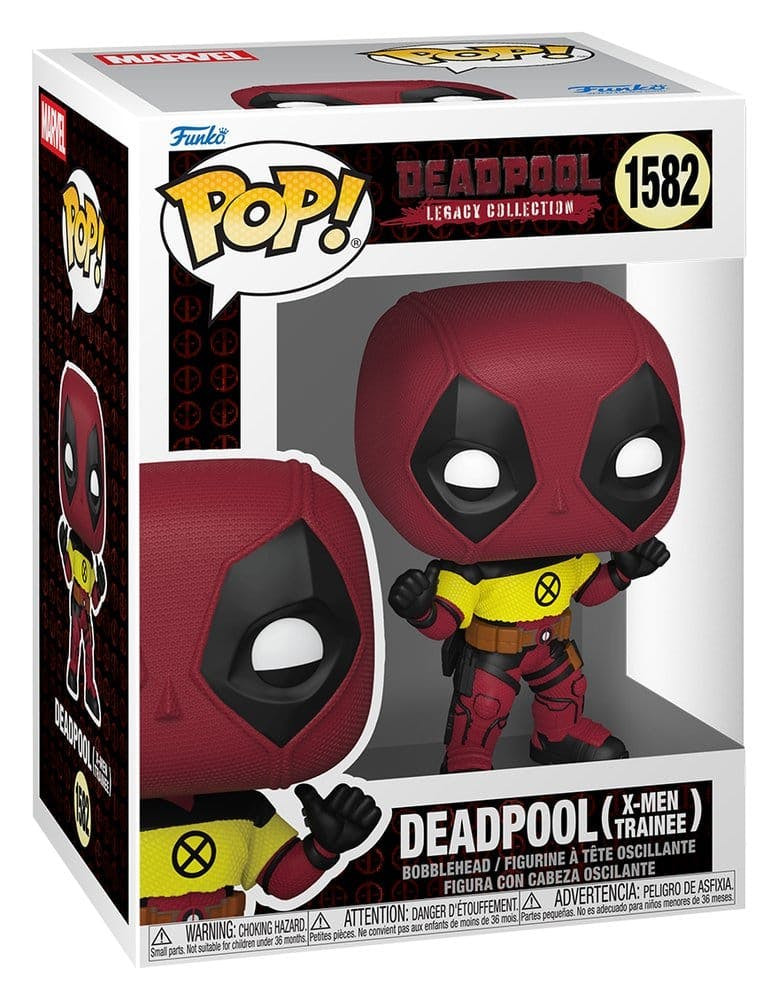 Figura POP! de vinilo Deadpool con camiseta X-Men 9 cm
