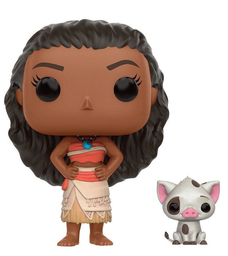 Figura de Vinilo POP! Disney Moana y Pua 9 cm