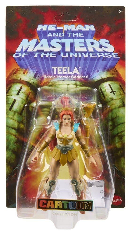 Figura de acción Teela Origins Cartoon Collection 14 cm