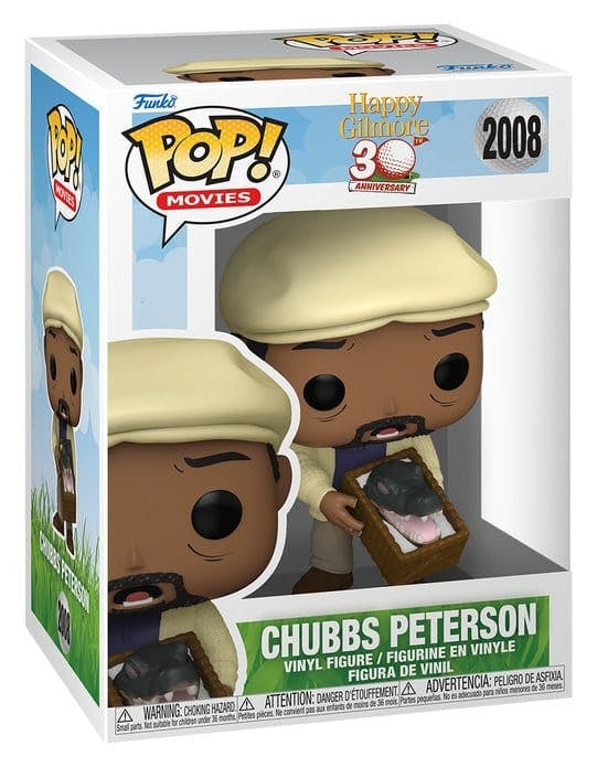 Figura POP! Movies Chubbs Peterson vinilo 9 cm
