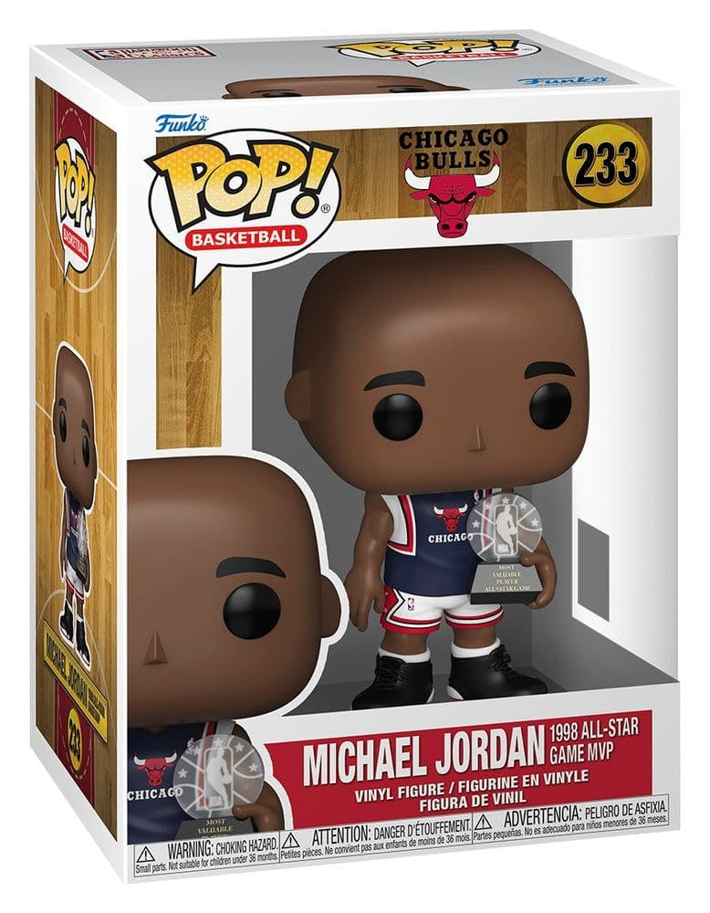 Figura POP! Vinilo Michael Jordan 1998 ASG MVP 9 cm