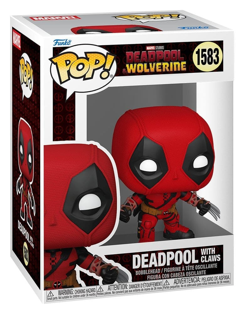 Figura POP! de Vinilo Deadpool & Wolverine, 9 cm