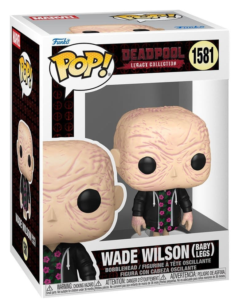 POP Vinyl Figure Deadpool with Baby, 9 cm, Window Box