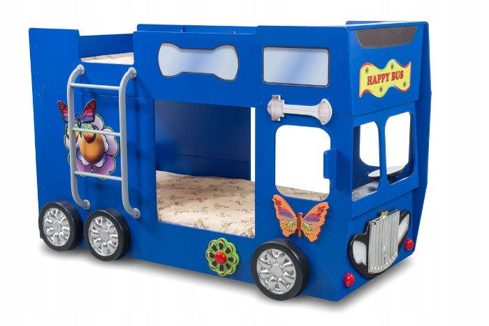 Happy Bus bunk bed in MDF