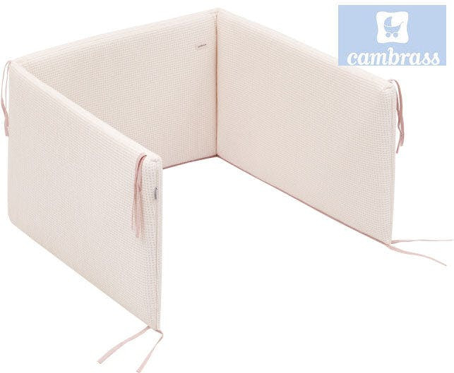 Protector para cuna 60x40 cm cielo rosa