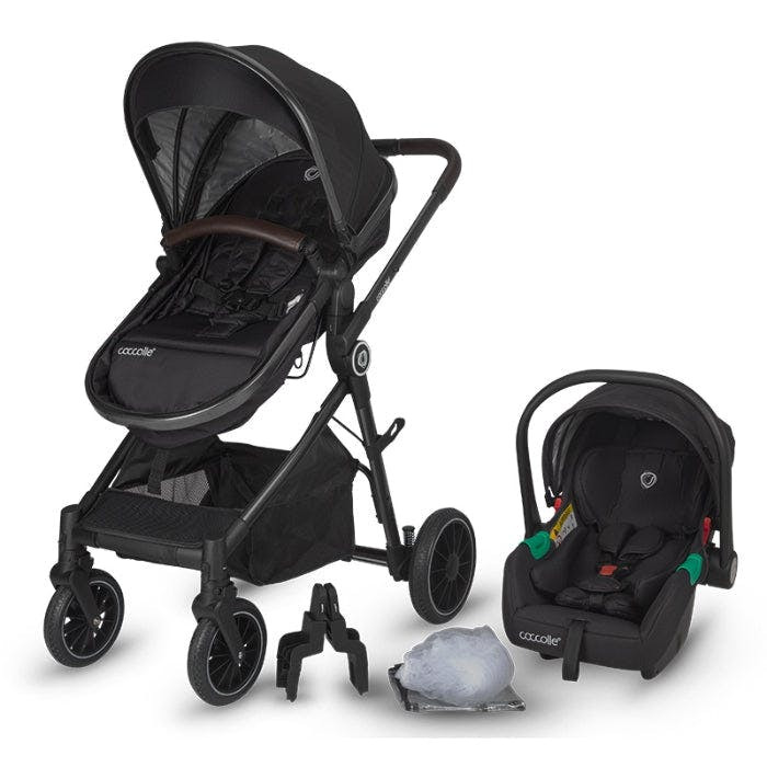 3-in-1 convertible baby stroller Ago Diamond Black
