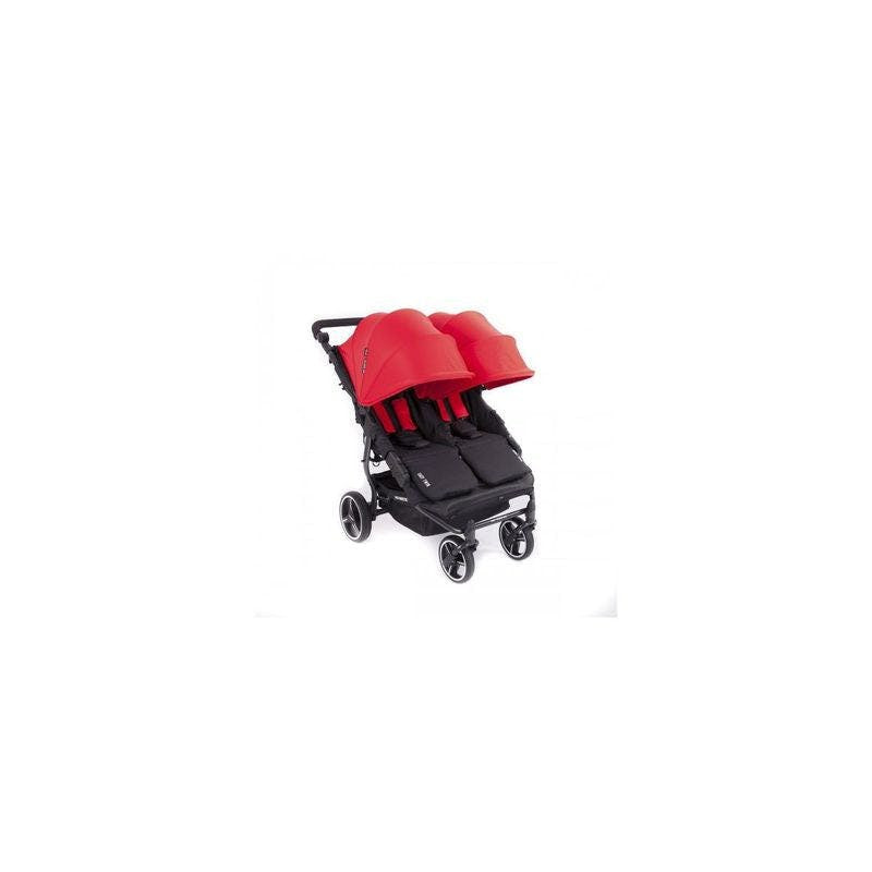 Carrito doble Easy Twin 3S rojo