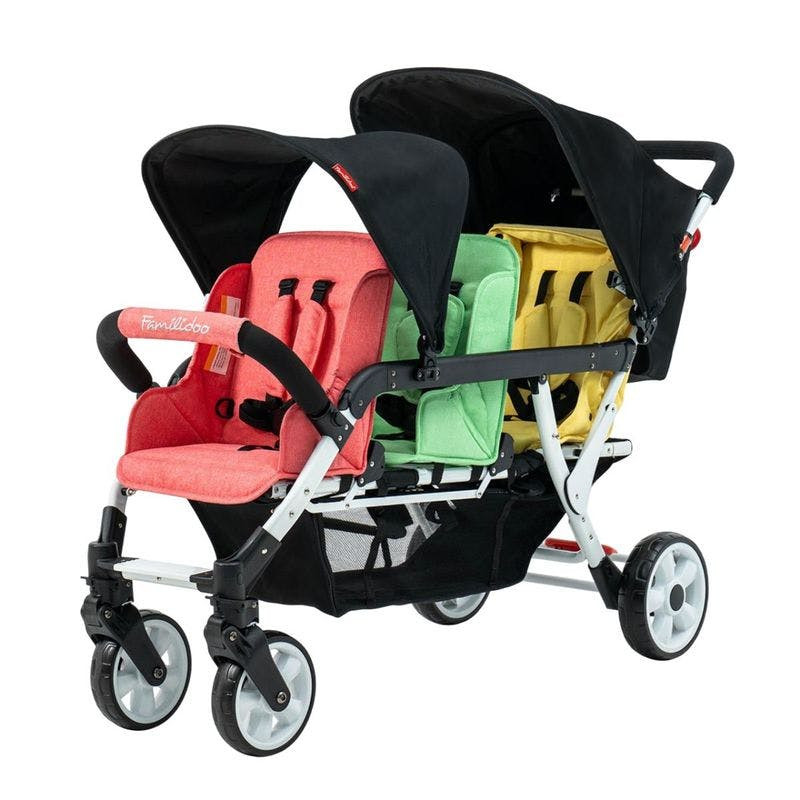 Lidoo H3E 3-seat stroller with Ergodrive