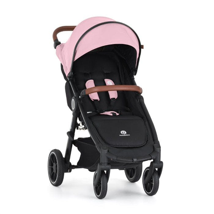 Carrito Street2 RWS Oak Pink con ruedas RWS de goma y capota