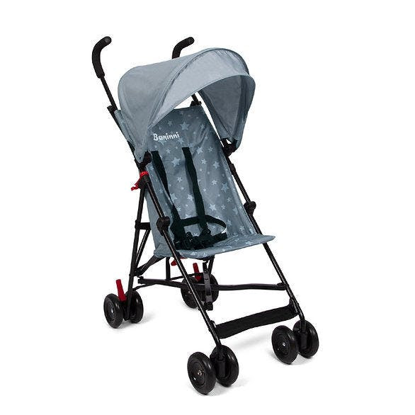 Carrinho de passeio dobrável Tula Gray Stars Baninni