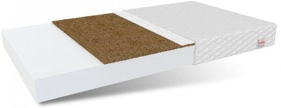 Children's mattress with coconut layer