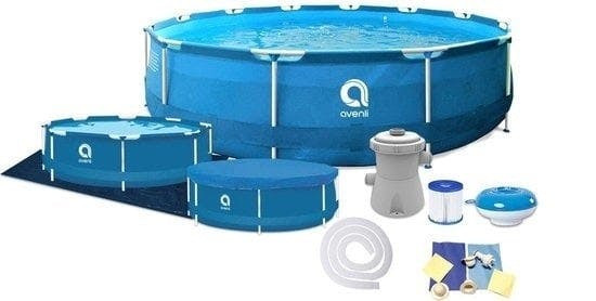 Removable pool 366 x 76 cm with filter and pump