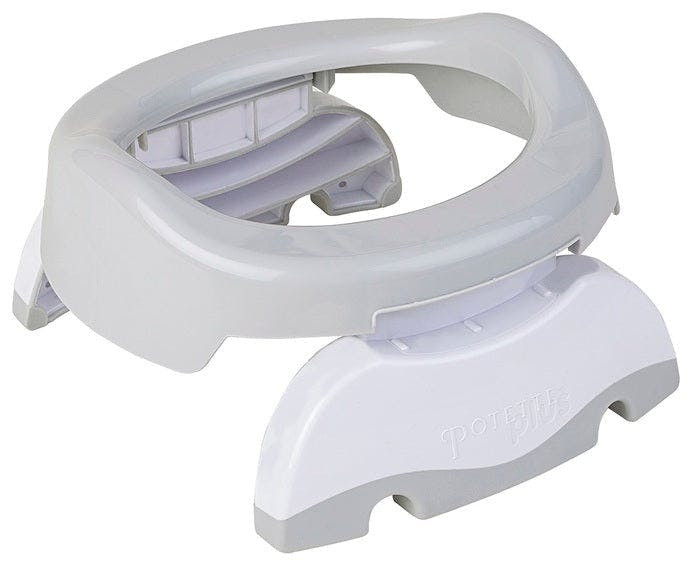 Reductor de WC 2 en 1 Potette Plus Grey