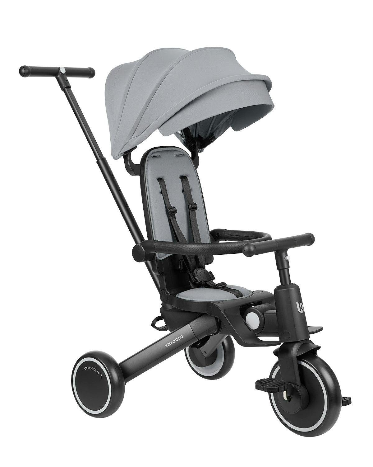 Triciclo Trix 2 8 em 1 Cinza