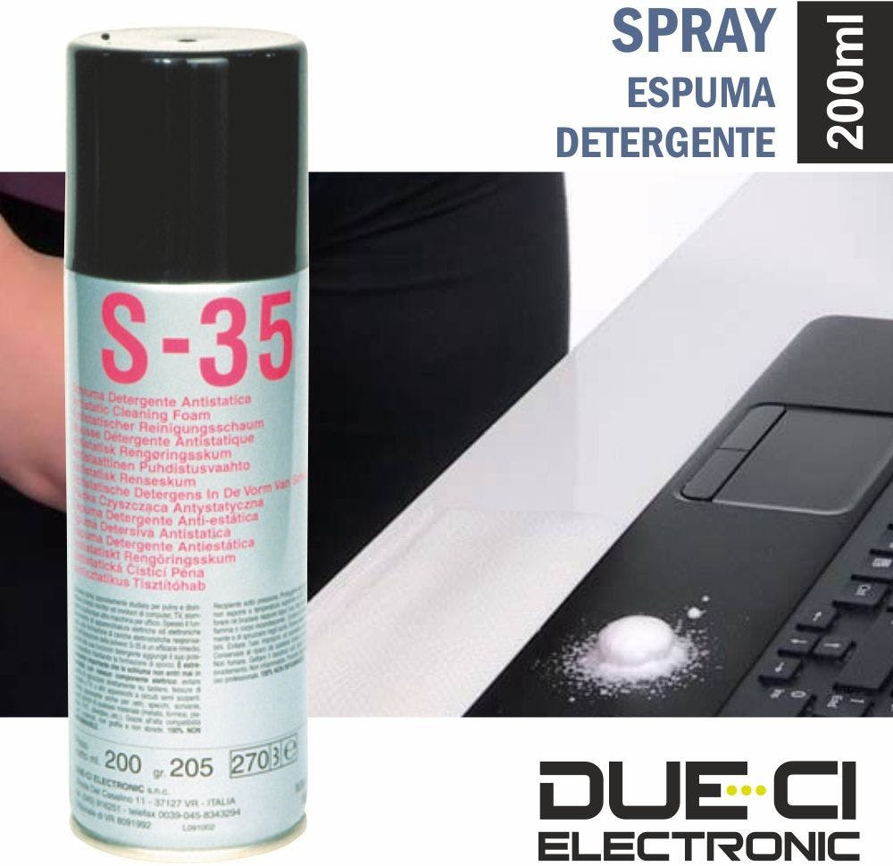 Spray espuma limpiadora S-35 200 ml