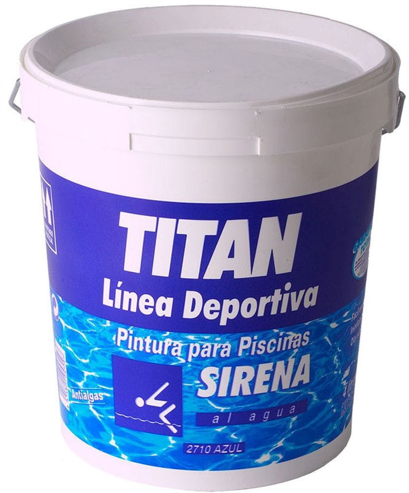 Pintura para piscina Aguasirena 4 L azul