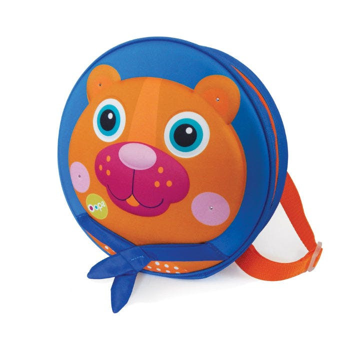 Mochila infantil con oso LED