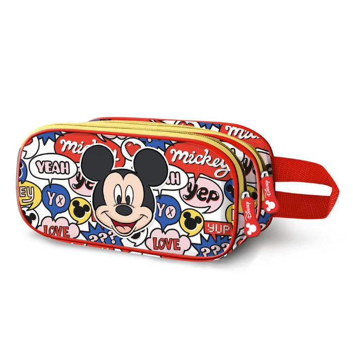Portalápices Doble Mickey