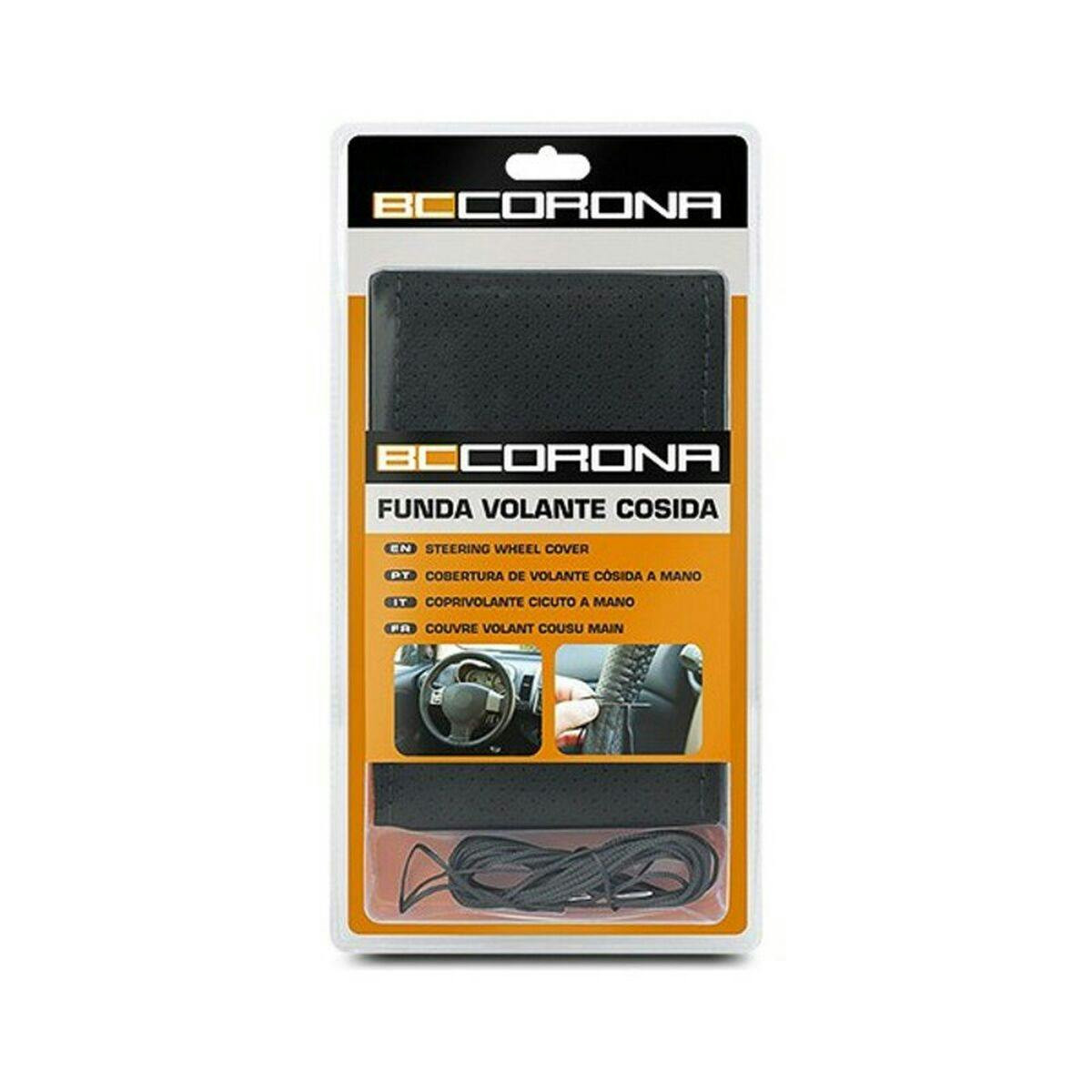 Funda de volante universal de cuero sintético