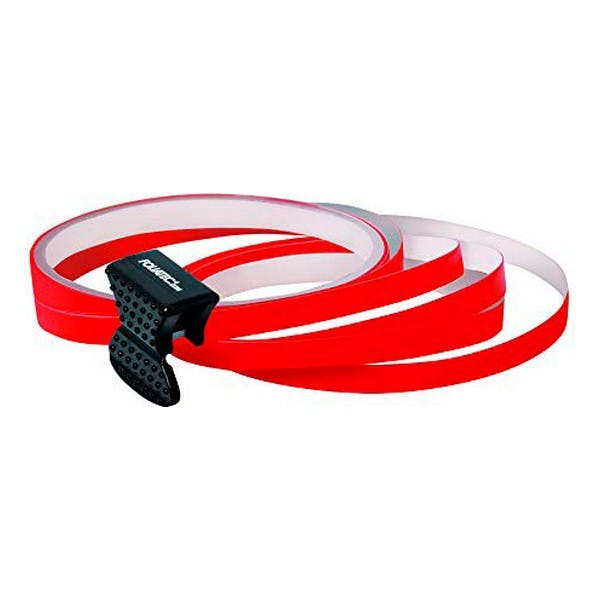 Adhesivo para neumáticos rojo 4x2,15 m