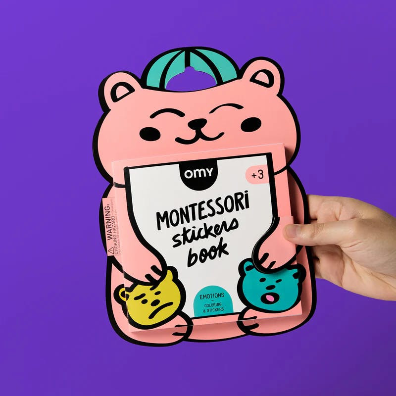 Omy Livro De Atividades Montessori Emoções