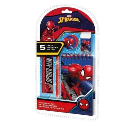Conjunto Escolar Spiderman (5 peças)