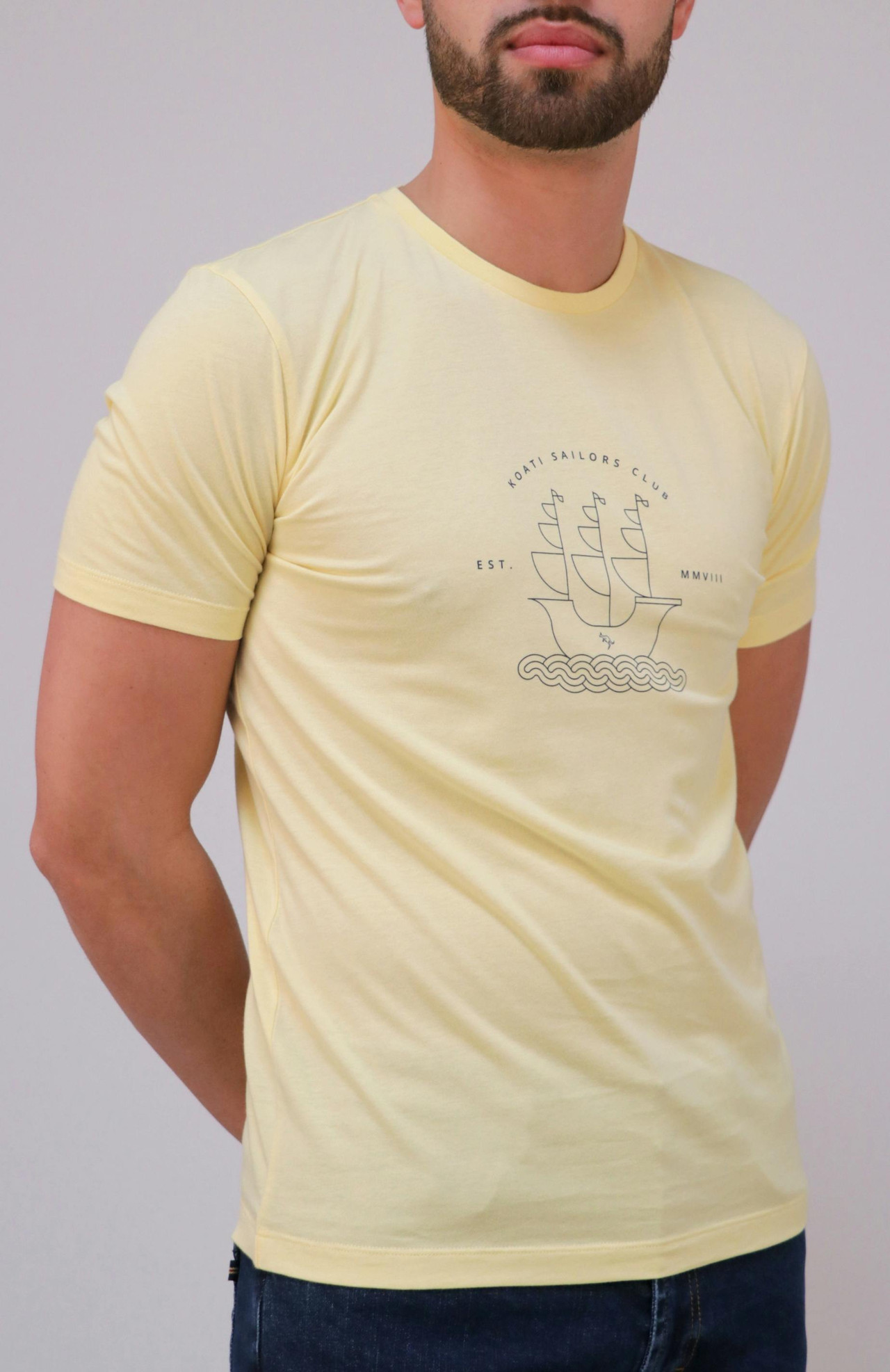 T Shirt Estampada Barco