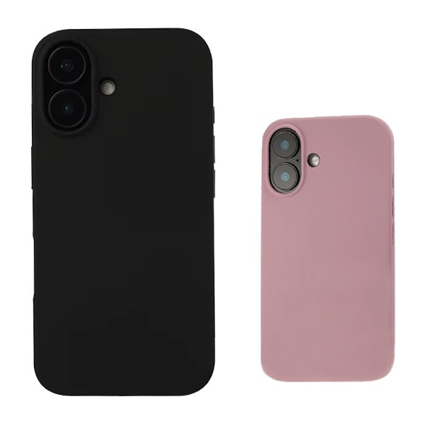Liquid silicone case for iPhone 16 (pack of 2)