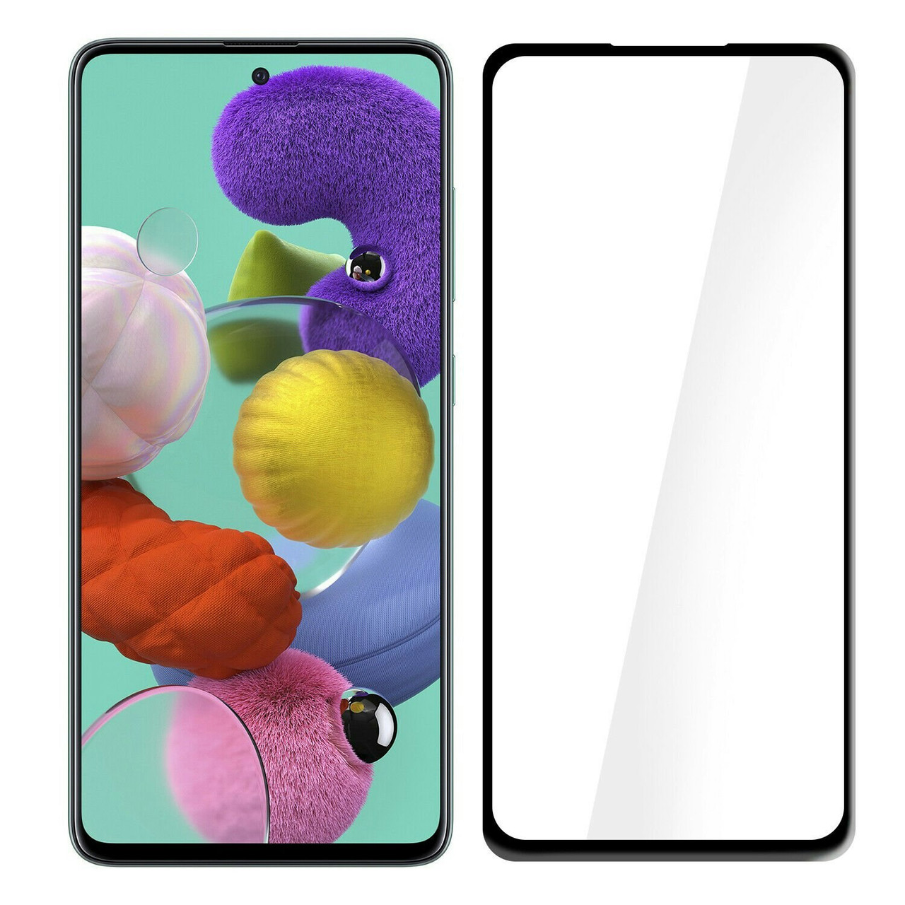 Protector de vidrio full cover para Samsung Galaxy Note 10 Lite