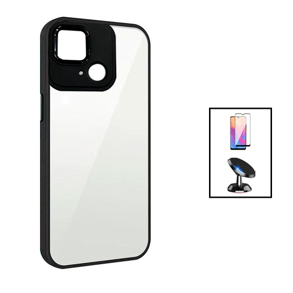 Funda Phonecare, protector 5D Full Cover y soporte magnético para Xiaomi Redmi 10C