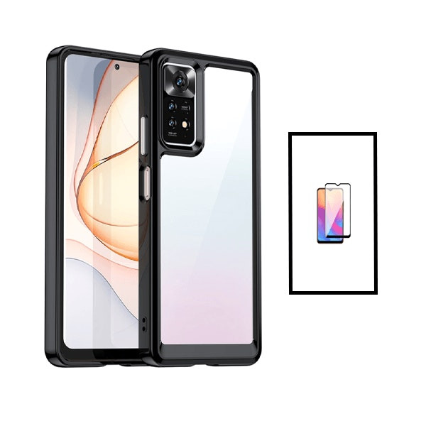 Funda y Cristal Templado Full Cover para Xiaomi Redmi Note 11