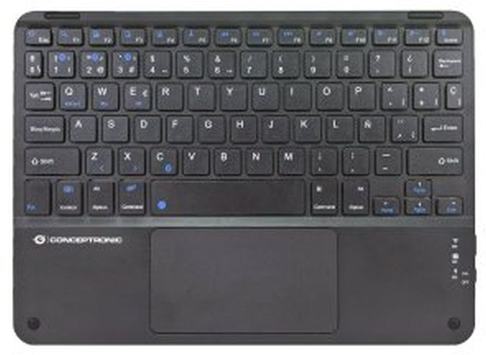 10" Mini Bluetooth Keyboard with Touchpad