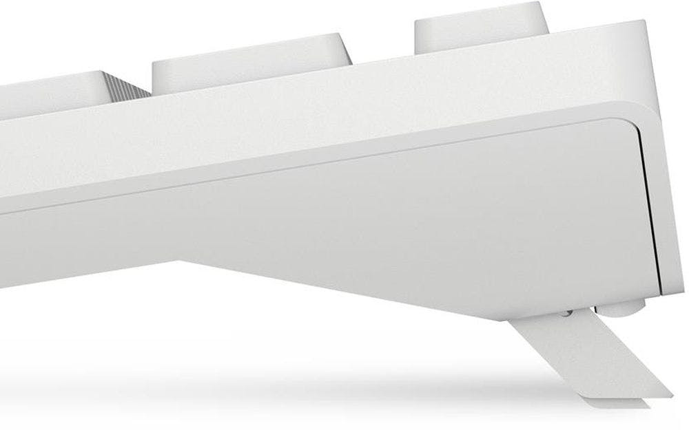 Wireless RF keyboard QWERTY Spanish white