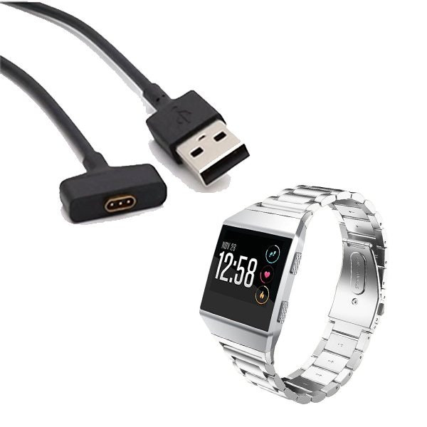 Stainless Lux steel strap for Fitbit Ionic