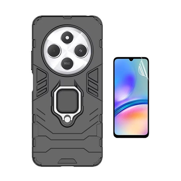 Kit película hidrogel frontal y funda Military para Xiaomi Redmi A4
