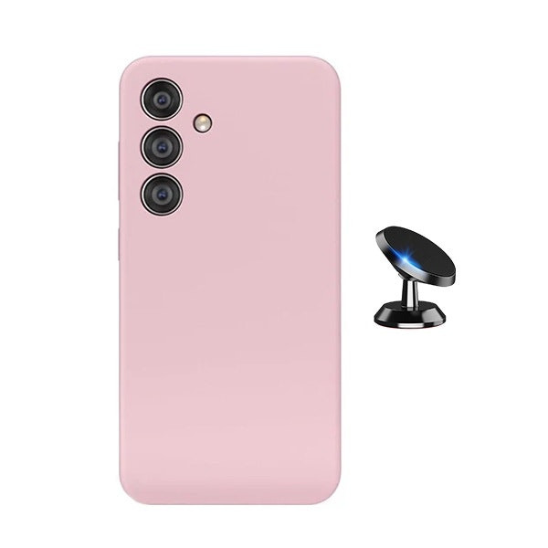 Liquid silicone case and magnetic mount for Samsung Galaxy A16 5G