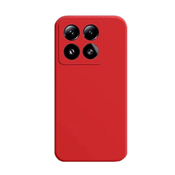 Funda silicona líquida para Xiaomi 15 Pro - Roja