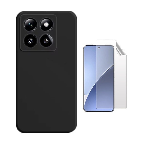 Kit Película Hydrogel y Funda de Silicona Líquida para Xiaomi 15