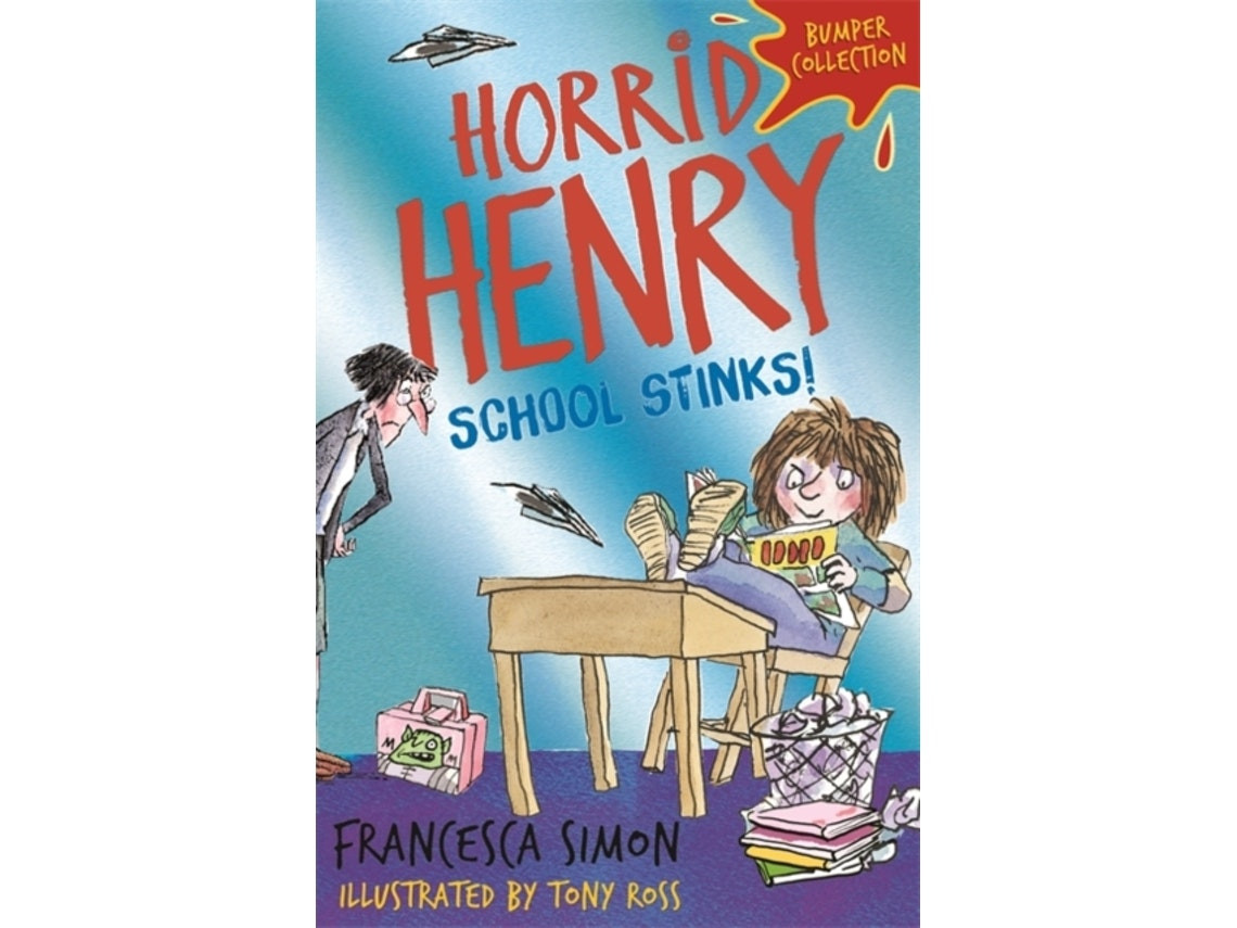 Horrid Henry: School Stinks de Francesca Simon (Inglés)