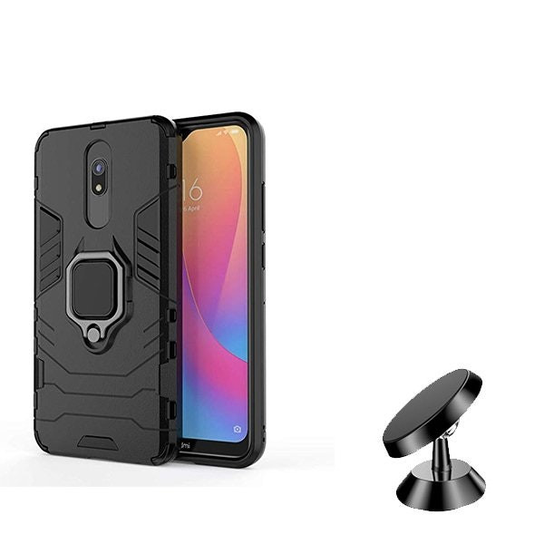 Funda Military Defender 3 en 1 con Anilla y Soporte Magnético para Xiaomi Redmi 8A
