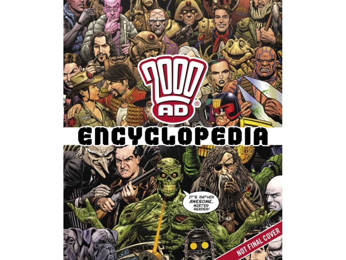 2000 AD Encyclopedia de Scott Montgomery (Inglés)