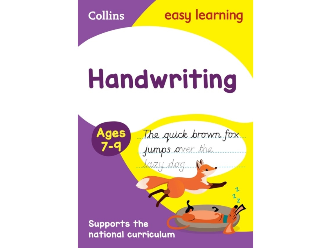 Handwriting Ages 7-9 de Collins Easy Learning (Inglés)