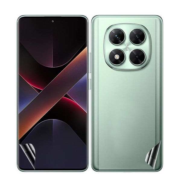 Hydrogel Full Cover Screen Protector Front and Back for Xiaomi Poco X7